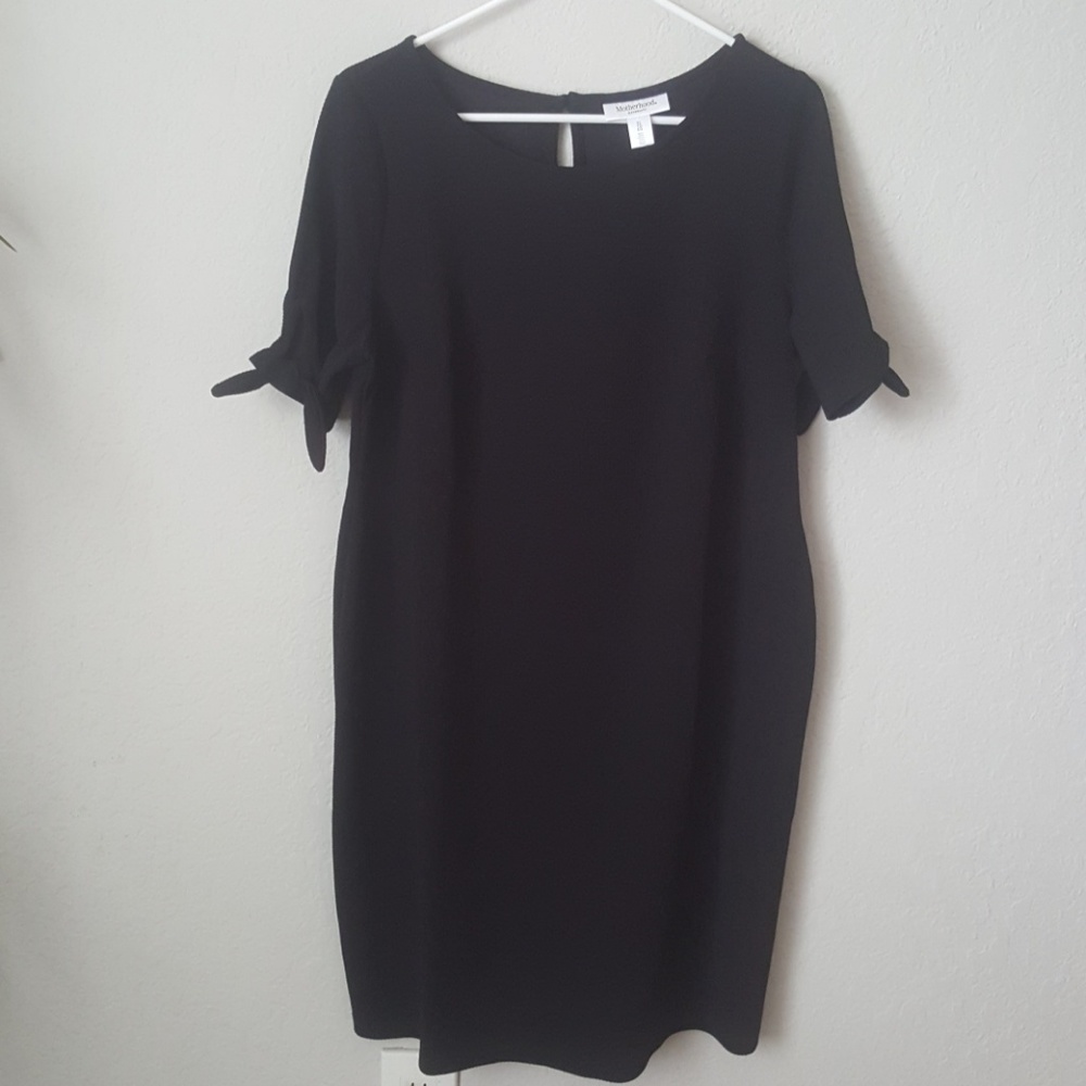 Motherhood maternity black dress